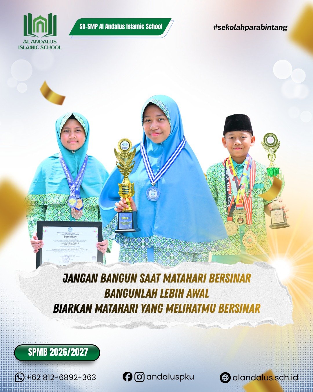 Melahirkan Generasi Juara: Biarkan Matahari yang Melihatmu Bersinar! 🌟